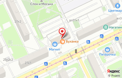 Киоск быстрого питания на Судостроительной улице на карте