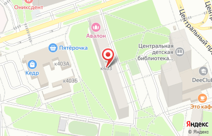 Салон красоты АВАЛОН на карте