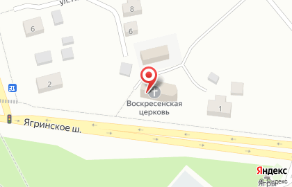 Храм Воскресения Христова на Зои Космодемьянской на карте
