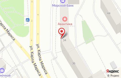Магазин-бар Бир Фиш на улице Карла Маркса на карте