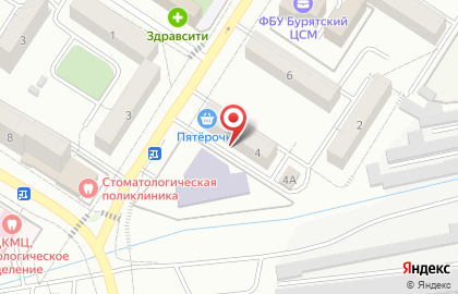 Магазин овощей и фруктов в Центральном районе на карте