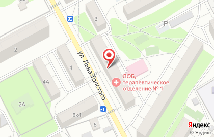 Автомат по продаже кофе Beanetto на улице Льва Толстого на карте