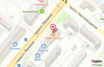 Оператор сотовой связи Tele2 на проспекте Ленина на карте