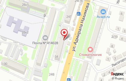 Магазин ИНТЭК-маркет в Астрахани на карте