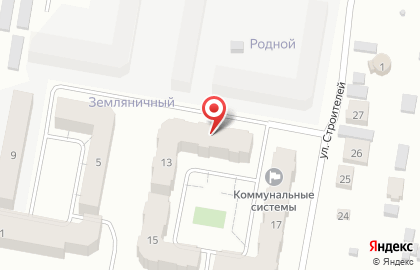 Строящийся жилой дом по ул. Южная, 10Б на карте