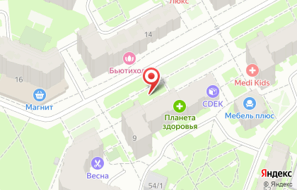 Бисер на Покровском бульваре на карте