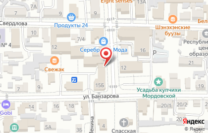 Продуктовый дискаунтер Фудбери в Советском районе на карте