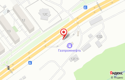 Газпромнефть в Красноярске на карте