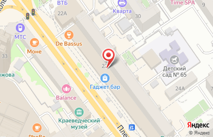 Магазин нижнего белья Milavitsa на Плехановской улице на карте