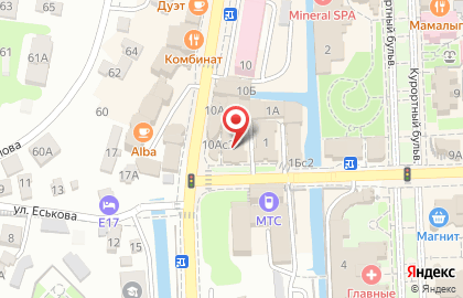 Туристическая компания ВТ-Сервис на Вокзальной улице на карте