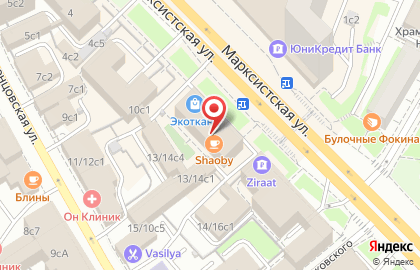 Сервисный центр на Марксистской улице, 14 на карте