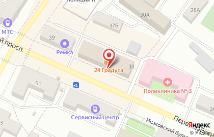 Оптово-розничный магазин тканей Лоскутки для рукоделия в Петрозаводске на карте