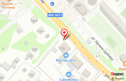 Кафе быстрого питания Сдобушка на карте