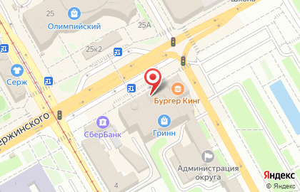 Магазин товаров для единоборств Sportmag-Gridis Sport на улице Дзержинского на карте