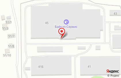 Транспортная компания Байкал Сервис на Автотранспортной улице на карте
