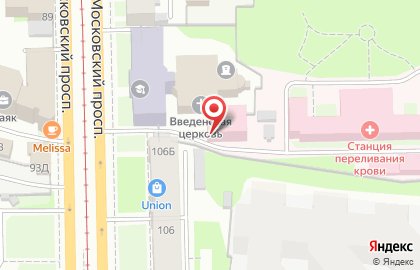 Медицинский диагностический центр Белая роза на Московском проспекте на карте