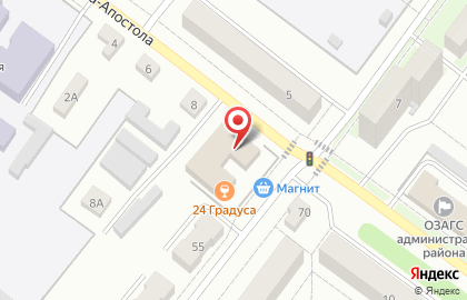 24 Градуса на Октябрьской улице на карте