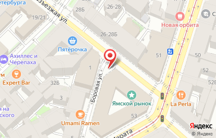Магазин строительных и хозяйственных товаров в Санкт-Петербурге на карте
