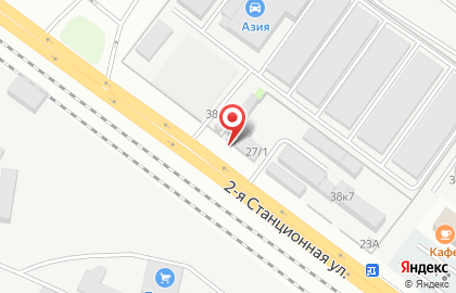 Магазин крепежа на 2-ой Станционной улице на карте
