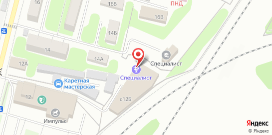 Спортивно-стрелковый комплекс Специалист на карте