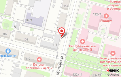 Банкомат Уральский банк Сбербанка России на улице Достоевского на карте