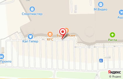 Ресторан быстрого обслуживания Макдоналдс на Пойменной улице на карте