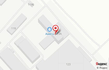 Амега на Промышленной улице на карте