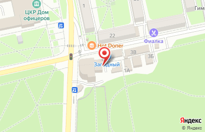 Теремок на улице Попова на карте