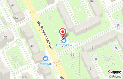 Продукты, ИП Захарян В.В. на карте