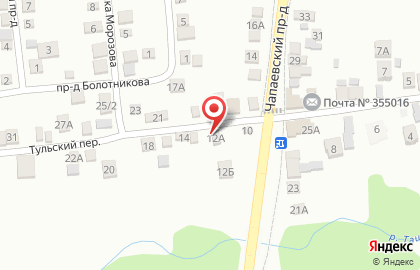 Продуктовый магазин Экономка в Тульском переулке на карте