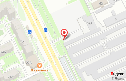 Автостоянка в Пскове на карте