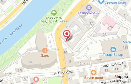 Магазин автозапчастей для иномарок Автодельта.рф в Астрахани на карте