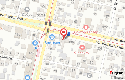 Продовольственный магазин Агрокомплекс на улице Калинина, 194 на карте