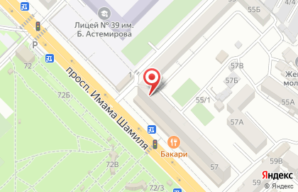 Магазин в Махачкале на карте