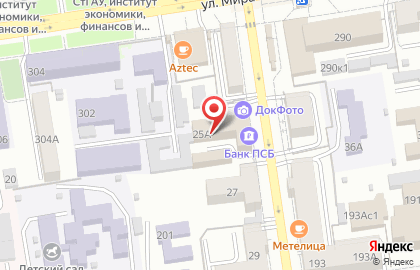 Министерство физической культуры и спорта Ставропольского края в Ставрополе на карте