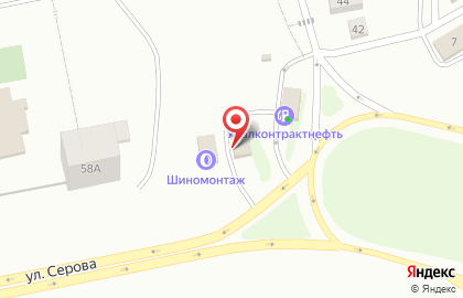 Автокомплекс на улице Грибоедова на карте