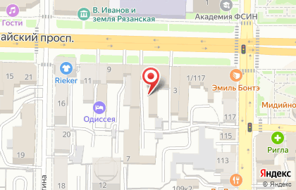Оценочная компания Оценка собственности на Первомайском проспекте на карте