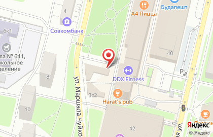 Хлебный магазин в Москве на карте