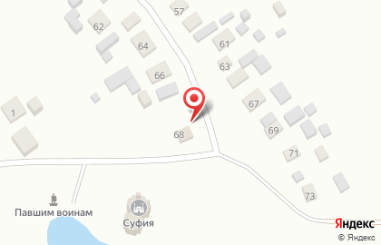 Продовольственный магазин на улице Фурманова на карте