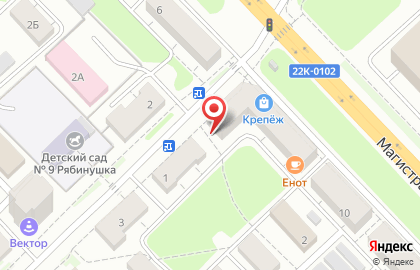 Творческая мастерская Светланы Егорычевой на Магистралиной улице на карте
