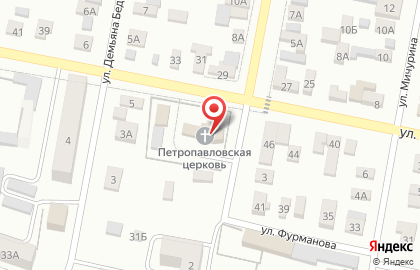Петропавловское подворье на карте
