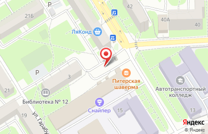 Магазин в Смоленске на карте