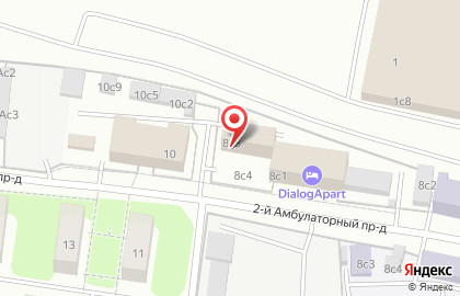 Торговая компания Кэмп в районе Аэропорт на карте