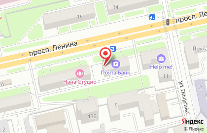 Мастерская по ремонту обуви на проспекте Ленина на карте