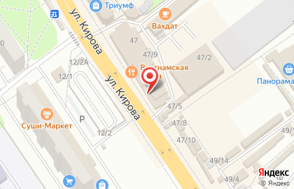 Магазин текстиля для дома в Октябрьском районе на карте