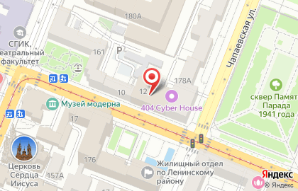 Патрик на Красноармейской улице на карте