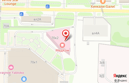 Академия Фитнеса на Алтуфьевском шоссе на карте