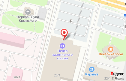 Гостиница в Сургуте на карте