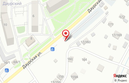Автостоянка в Красноярске на карте