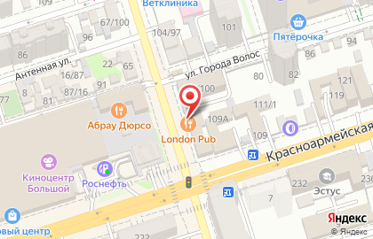 London Pub на Кировском проспекте на карте